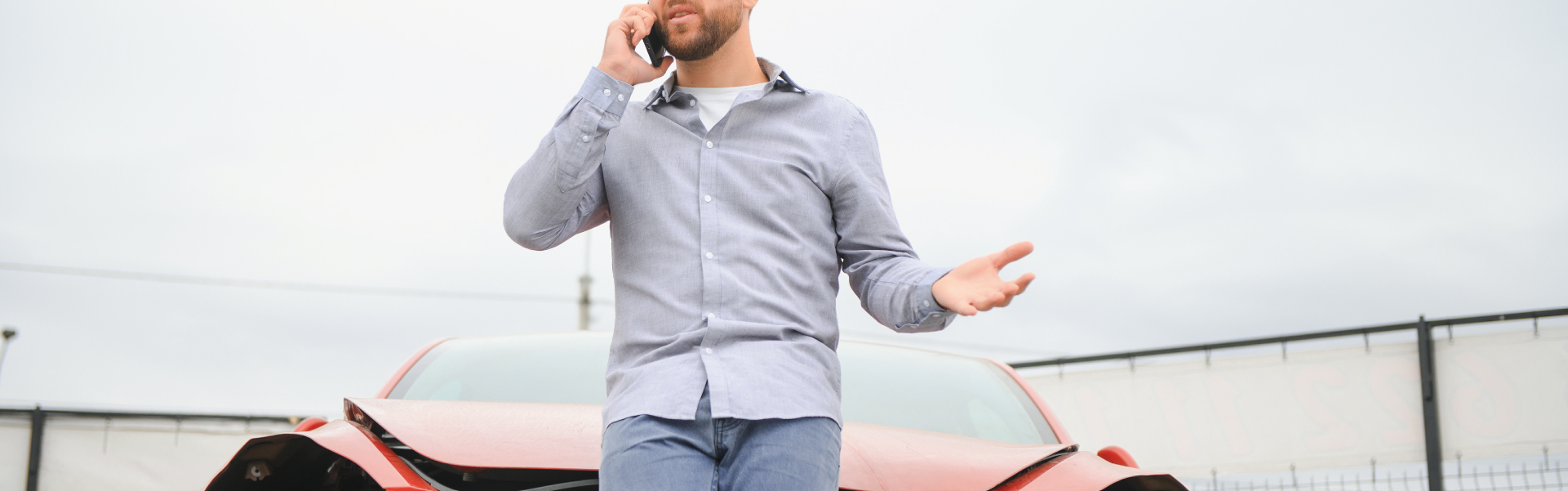 Client appel téléphone voiture accidentée épaviste contact